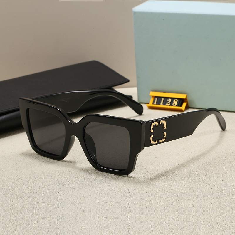 High-end and fashionable square-framed gradient sunglasses for both men and women sunglass Beach vacation Casual eyeglasses gift