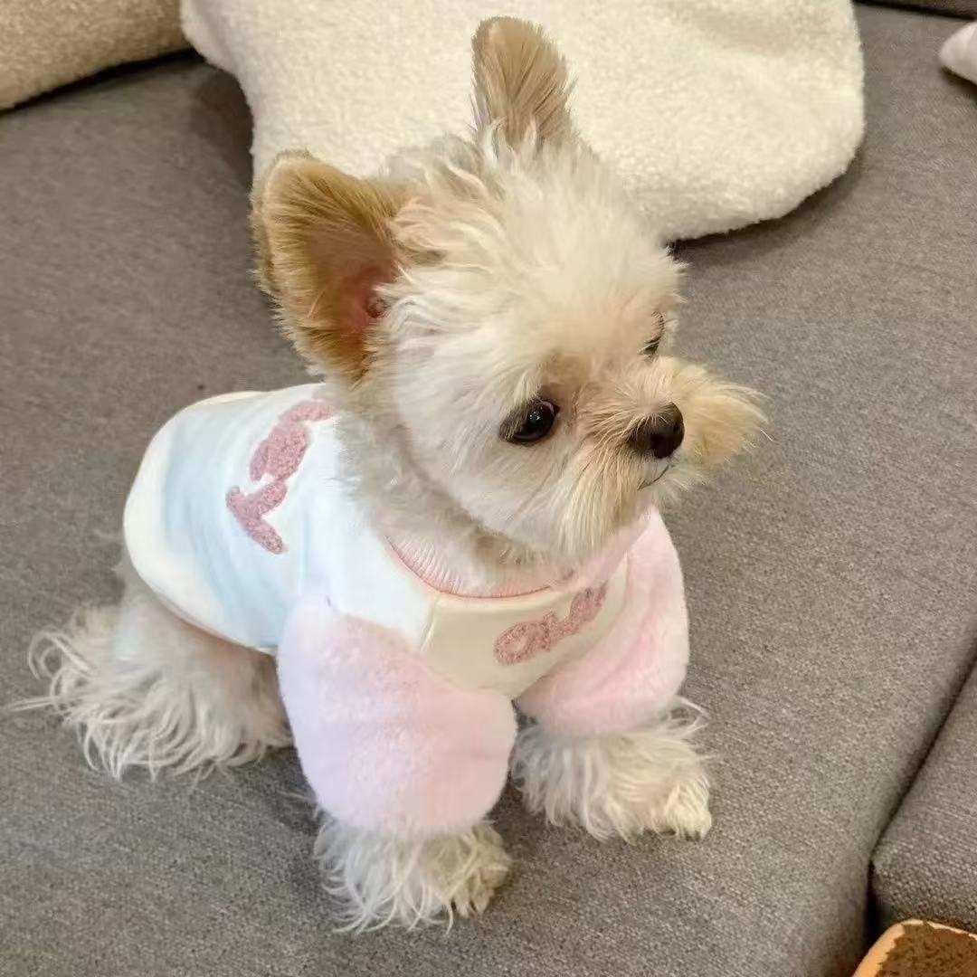 T0087Clothes skirt puppy Yorkshire sweater autumn and winter winter winter clothes small dog