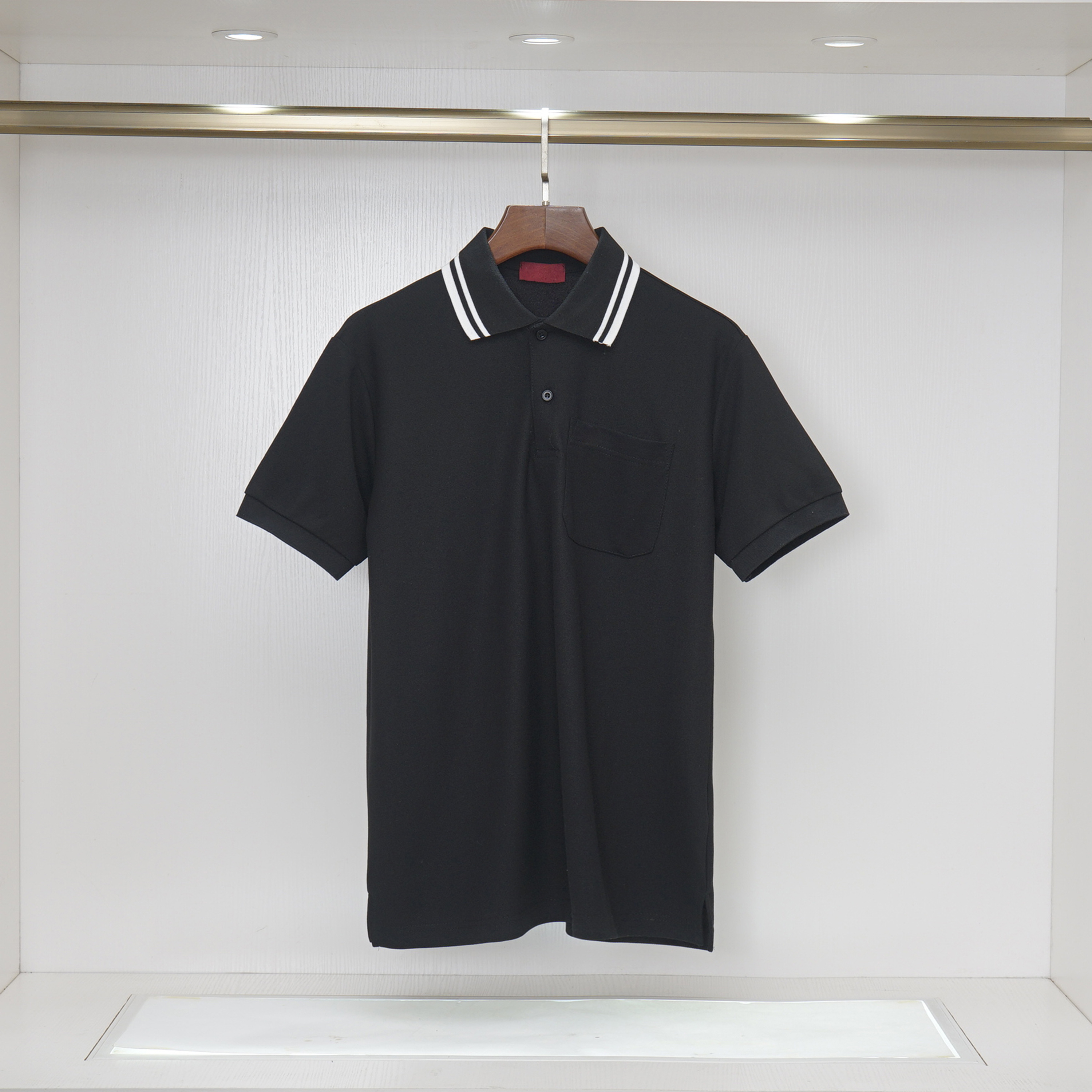 2026SS Mens Polo Shirts Youth Solid Short Sleeve Polo Shirt Summer Casual Business T Shirts