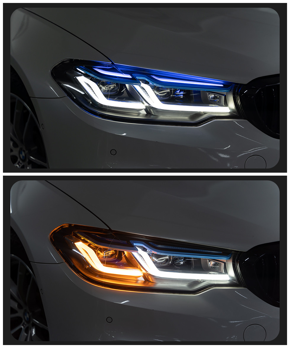 Car Lights for BMW G30 LED Headlight 20 17-20 20 525i 530i 535i 540i Head Lamp DRL Signal Lamp