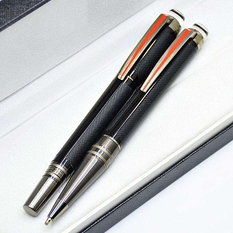 Luxury Urban Speed Series Monte Black Resin Rollerball Pen Ballpoint Pens Stationery Office School Writing Fountain Pens With Serial Number