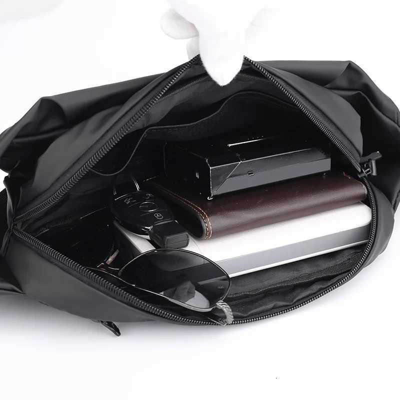 New Outdoor Casual Fashion Waist Bag Mens Shoulder Crossbody Bag Multi-purpose Waterproof Travel Chest Portable and DurableT251128