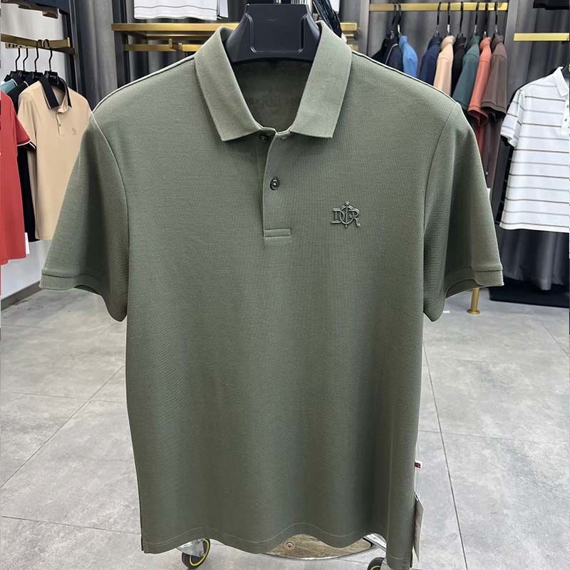 summer new men's short-sleeved casual and fashionable POLO shirt design trendy T-shirt 2025s hot