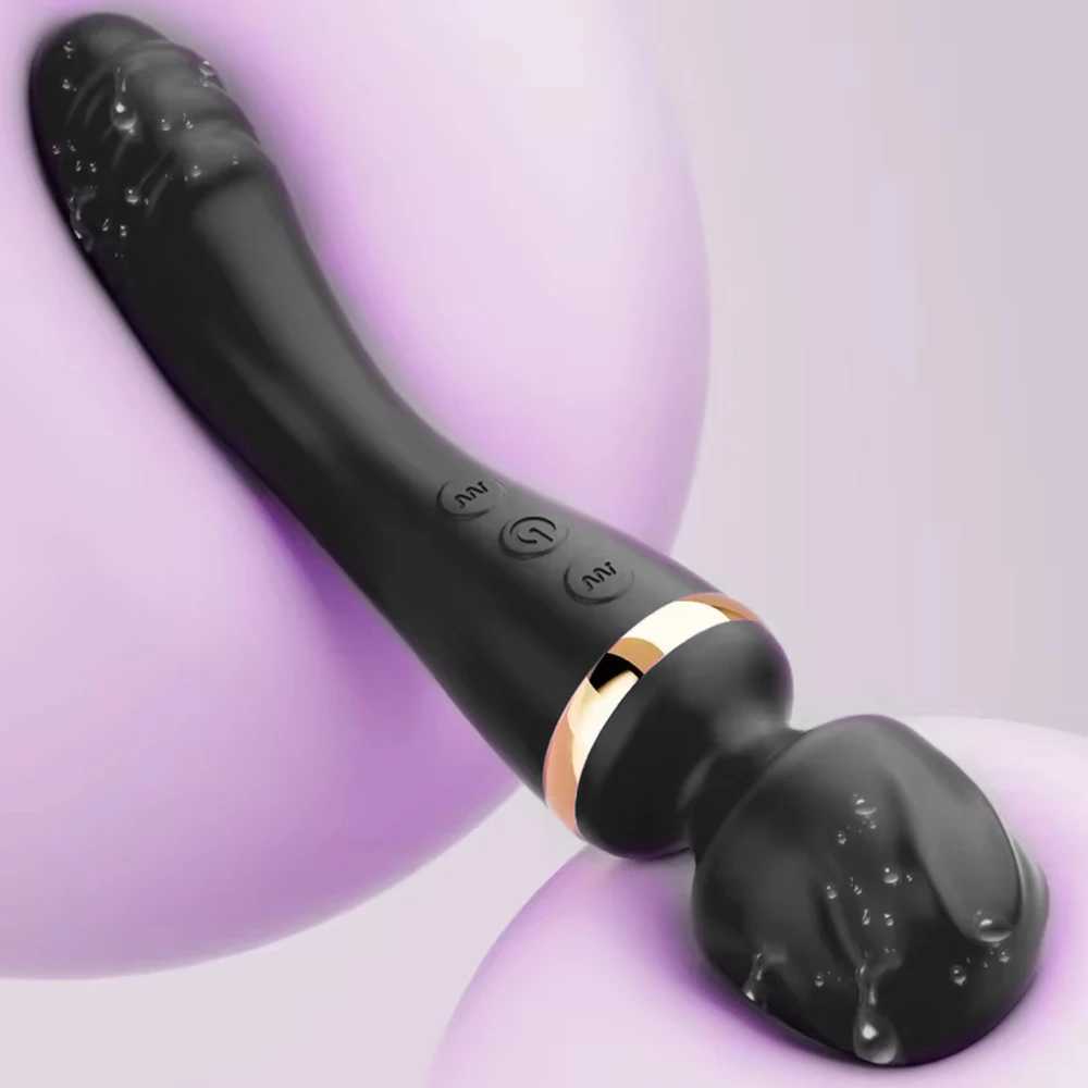 AV Vibrator for Women Vagina Massager USB Rechargeable 2 Motors G Spot Clit Clitoris Stimulator Female Sex Toys Adults GoodsXJ251128