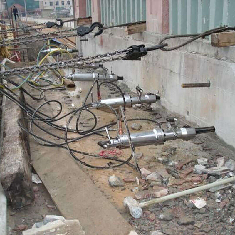 Hydraulic Rock Splitter Machine, Silent and Dust-Free Concrete Demolition Equipment