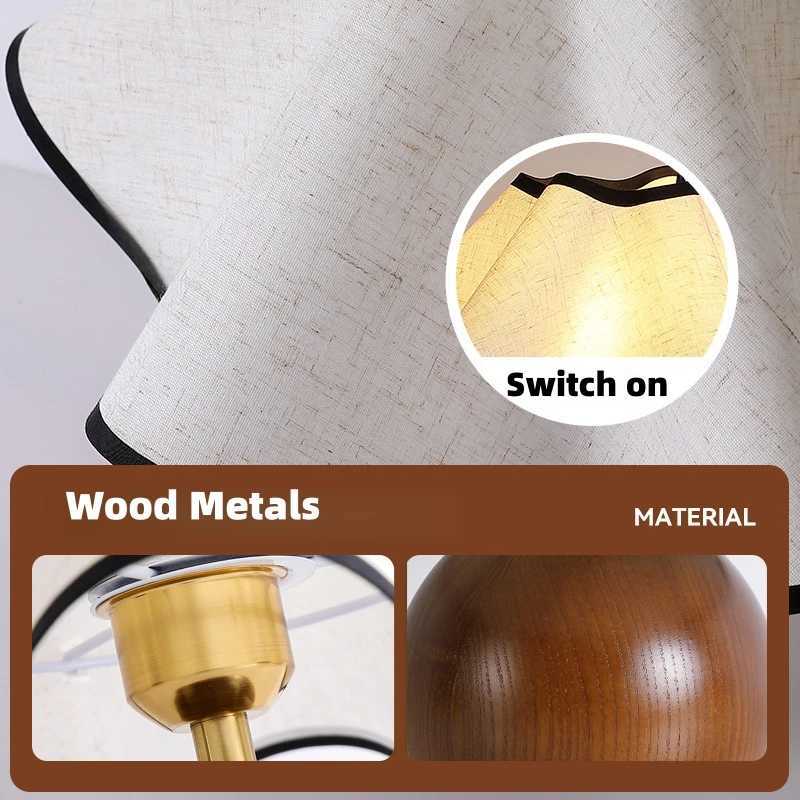 Modern Style Light Reading Bed Warm Light Table Light Table Lamps for Bedroom Living Room Office Indoor Home Decorative Fixture M251128