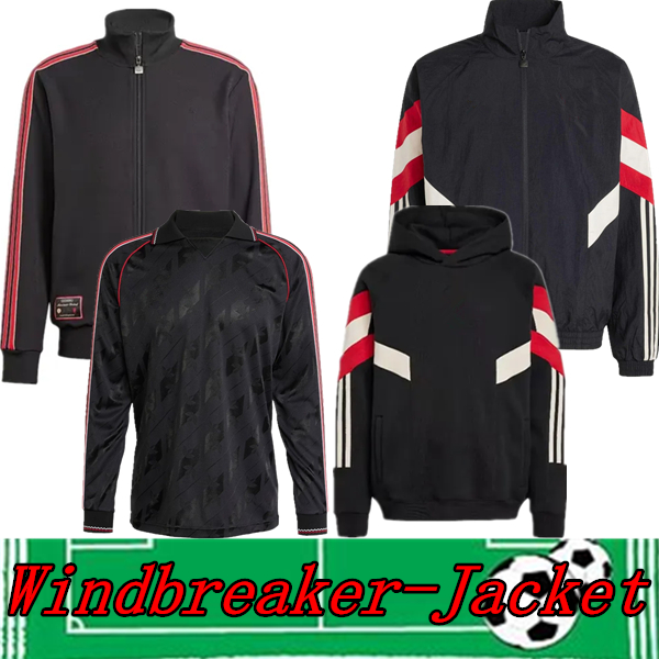 24 25 26 soccer Jackets ERIKSEN B.FERNANDES RASHFORD football shirt 2025 CASEMIRO Elanga GARNACHO MOUNT MARTINEZ HOJLUND windbreaker