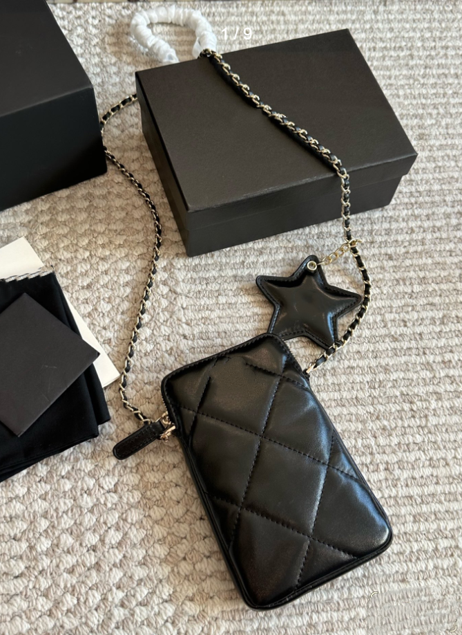 Luxury bag for women fashion mini mobile phone bag mini tote Cross Body Classic Wallet with chain 12*18cm