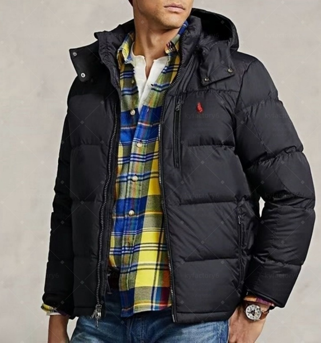 Mens Puffer Jacket … - image
