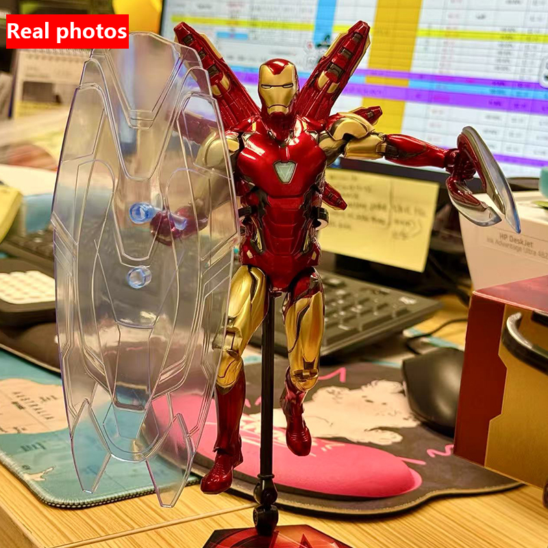 ZD Toys Iron Man Action Figure Iron Patriot MK1-7 MK17 MK33 MK85 MK30 War Machine Legends Avengers Tony Stark Collect Toy Gift