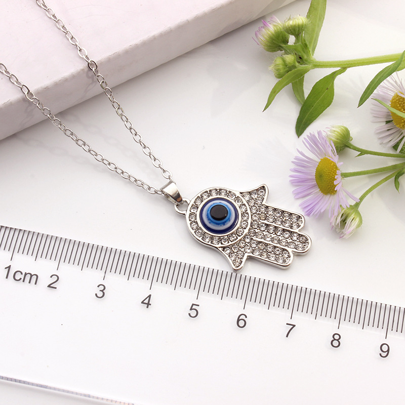 14Pcs Classic Turkish Lucky Evil Eye Bracelets for Men Women Blue Evil Eye Palm Butterfly Pendant Beads Bangles Handmade Charm Jewelry