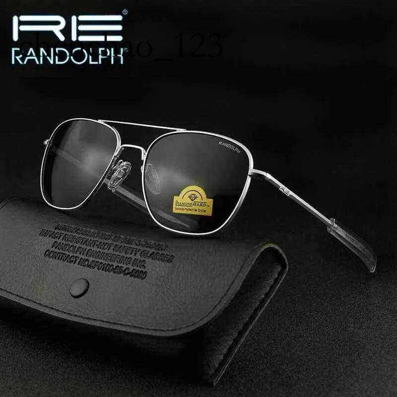 Sunglasses Randolph Re Men Woman Brand Designer Vintage American Army Military Sun Glasses Aviation Gafas De Sol Hombre gift