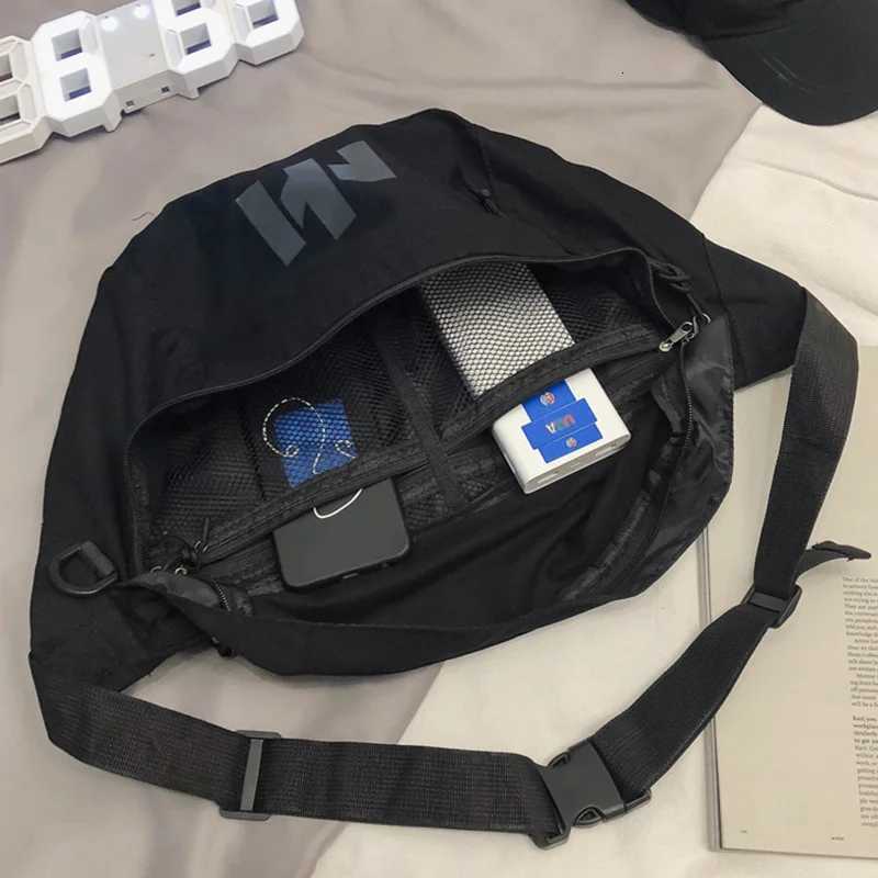 2024 new Waist Bag Unisex Leisure Chest pack Street Hip hop Belt Bag Girls boys Chest Bag Large capacity Shoulder Crossbody BagsT251128