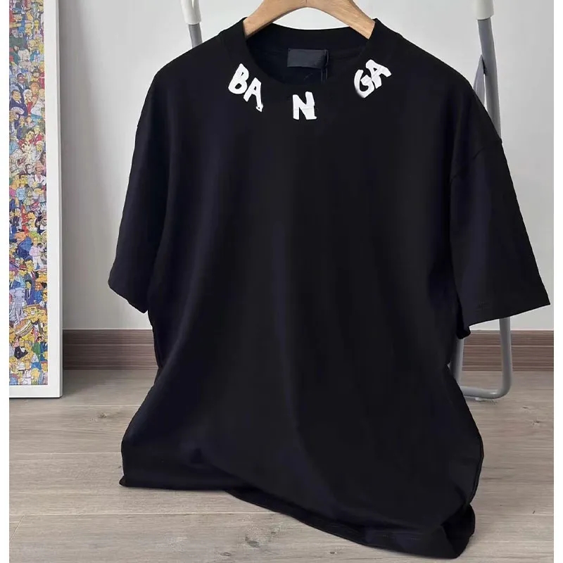 French Brand T Shirt Paris print fashion clothing mens Womans B letter designer classic Graphic cotton quality xxxl 4xl Clothing Short sleeve tees tops