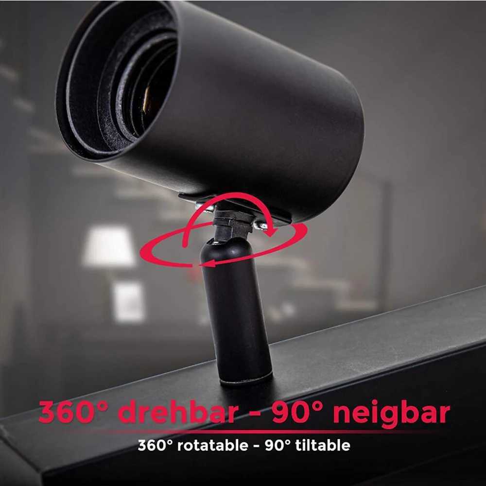 350 Degree Rotating Retro Wall Lamp Modern Industrial Black Metal Bedroom Bedside Lamp Entrance Aisle Staircase E27 Wall Light M251128