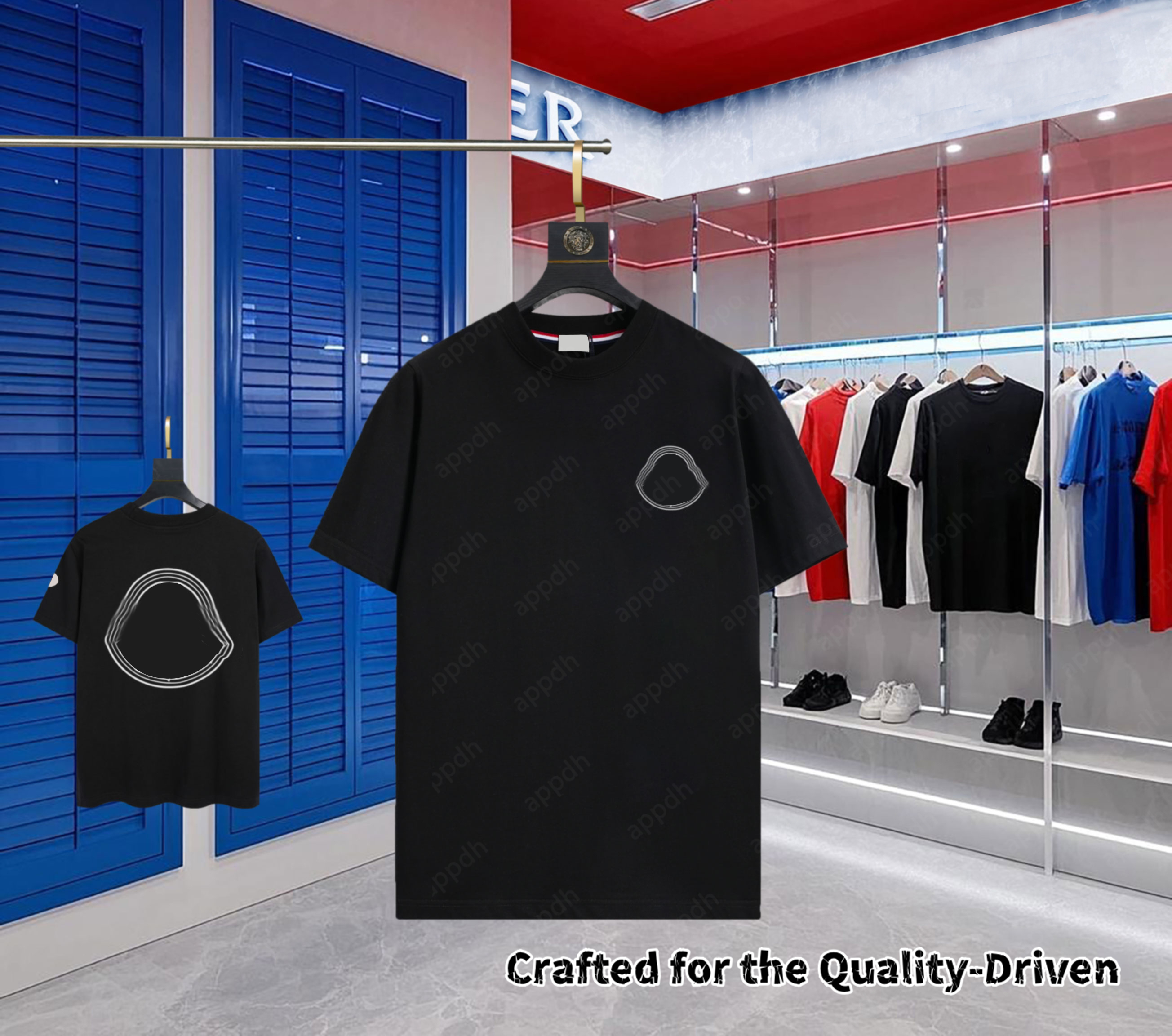 NFC Designer Monclcer T Shirts Maya Shirts Clothing Embroidery Letter Printing Short Sleeve Calssic Tops Tees Summer