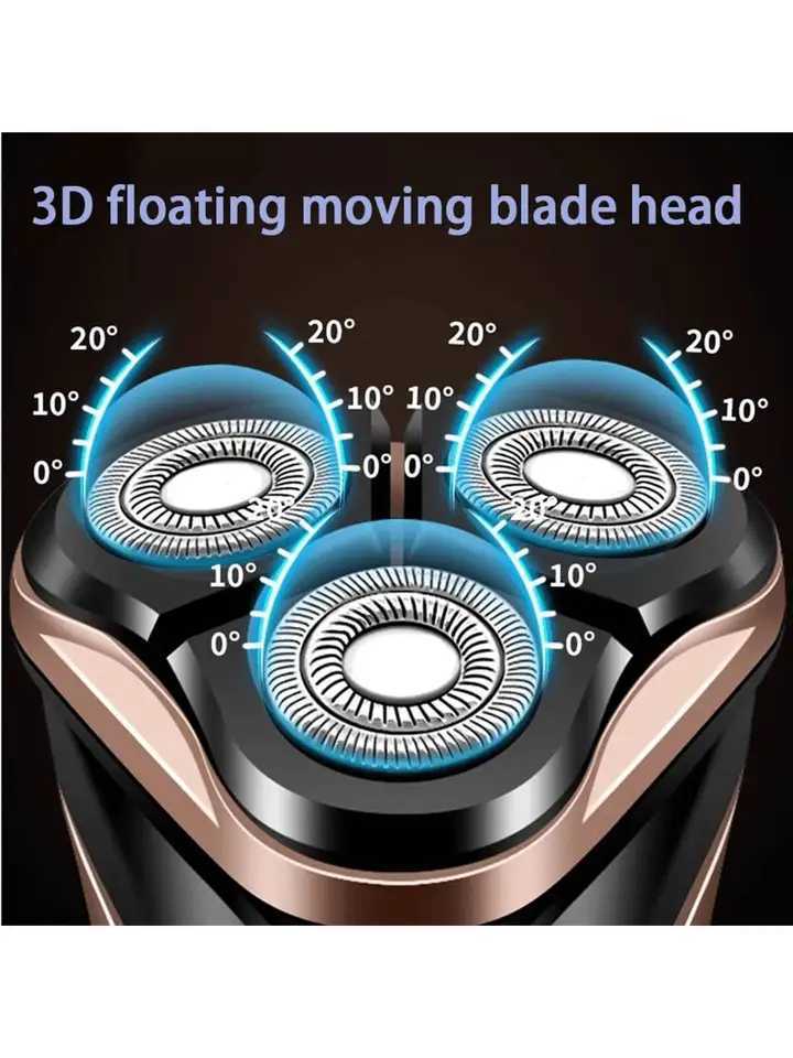 2026 Mens Electric Shaver With LED Power Display/Washable Head Floating Head Home Portable Travel Shaver Rechargeable C251128