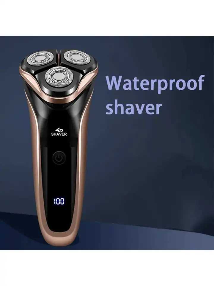 2026 Mens Electric Shaver With LED Power Display/Washable Head Floating Head Home Portable Travel Shaver Rechargeable C251128