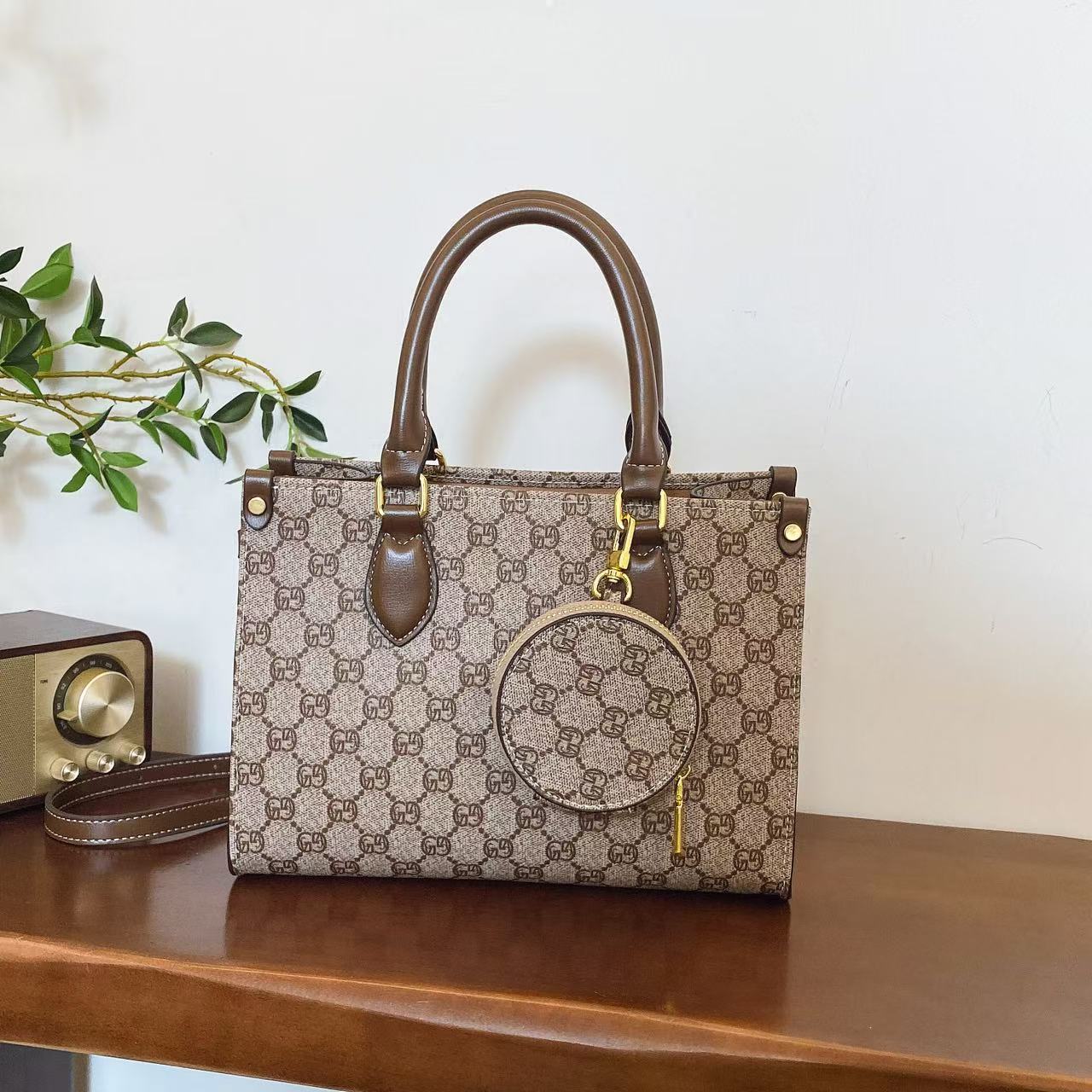 2025 Designer Tote Bag for Women - Chic Crossbody/Shoulder Bag Set, Light Luxury Portable Purse with Free Shipping