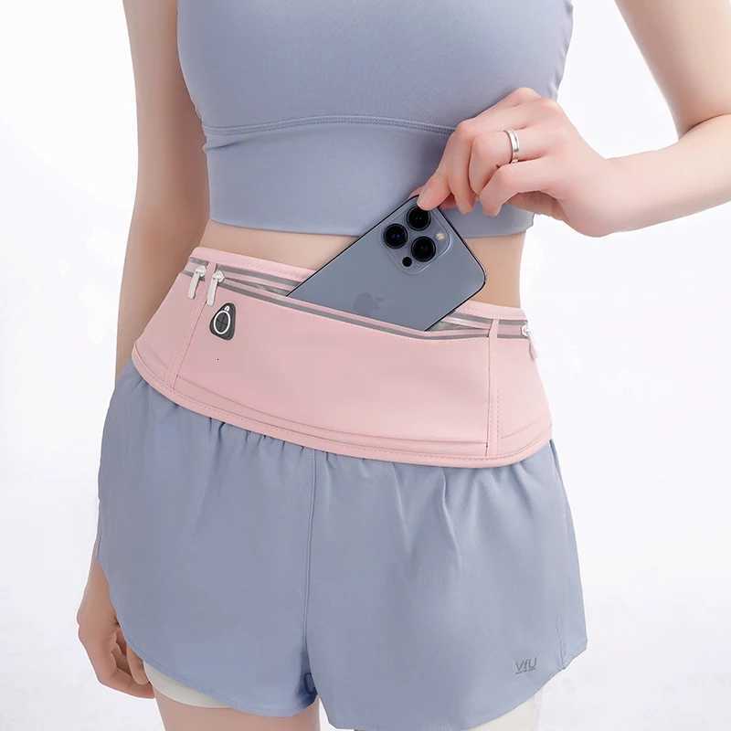Sports Fanny Pack Women Running Belt Waist Bag Men Waterproof Gym Phone Pouch Banana Bags Run AccessoriesT251128