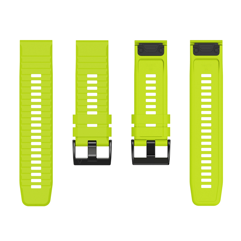 QuickFit 26mm 22mm Watch Strap for Garmin Fenix 7X 7 Pro Sapphire Solar Silicone Watchband Fenix 8 E 6X 6 Pro 5X 5 Plus Bracelet