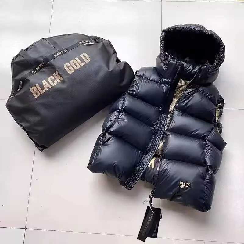 Detachable Hood Down Vest Womens Short Puffer Outwear 2025 Autumn Winter New Fashion Loose Thick Warm Puffer Waistcoat FemaleT251128