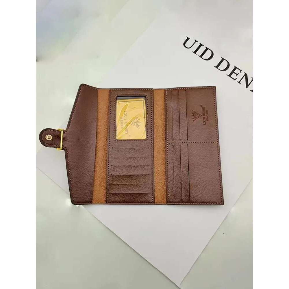 PU Leather Long and Fashion Emed Pattern Multi Card Slots Large Capacity Wallet for Women