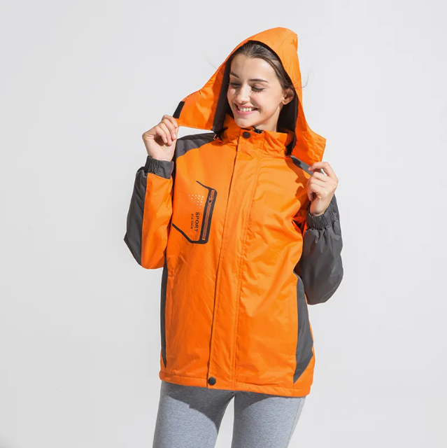 Men's Fashion Mountaineer #QG97 Jacket - Durable Windproof Outerwear for Hiking & Cycling Activities