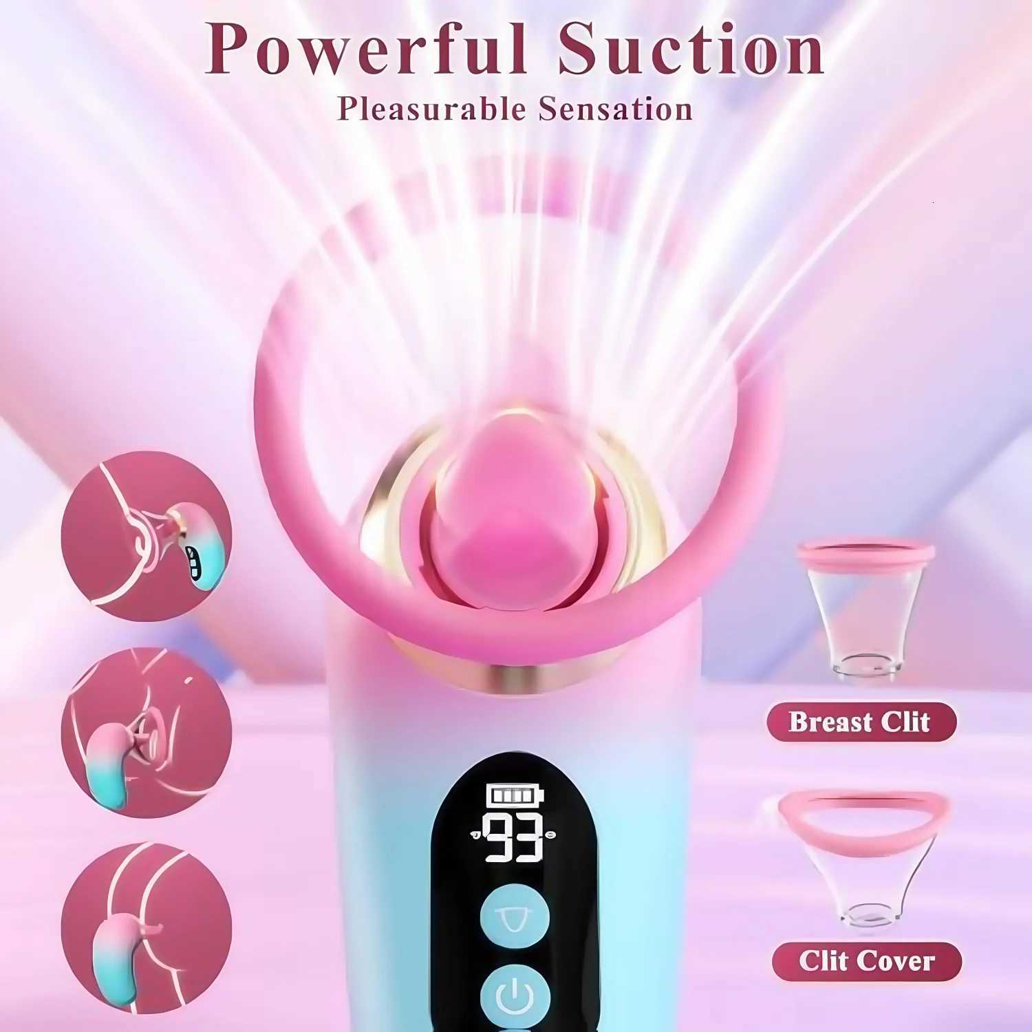 APP Control Clitoral Sucker Vibrator for Women Tongue Licking Nipple Vagina Massager Clit Stimulator Masturbation Sex Toy FemaleXJ251128