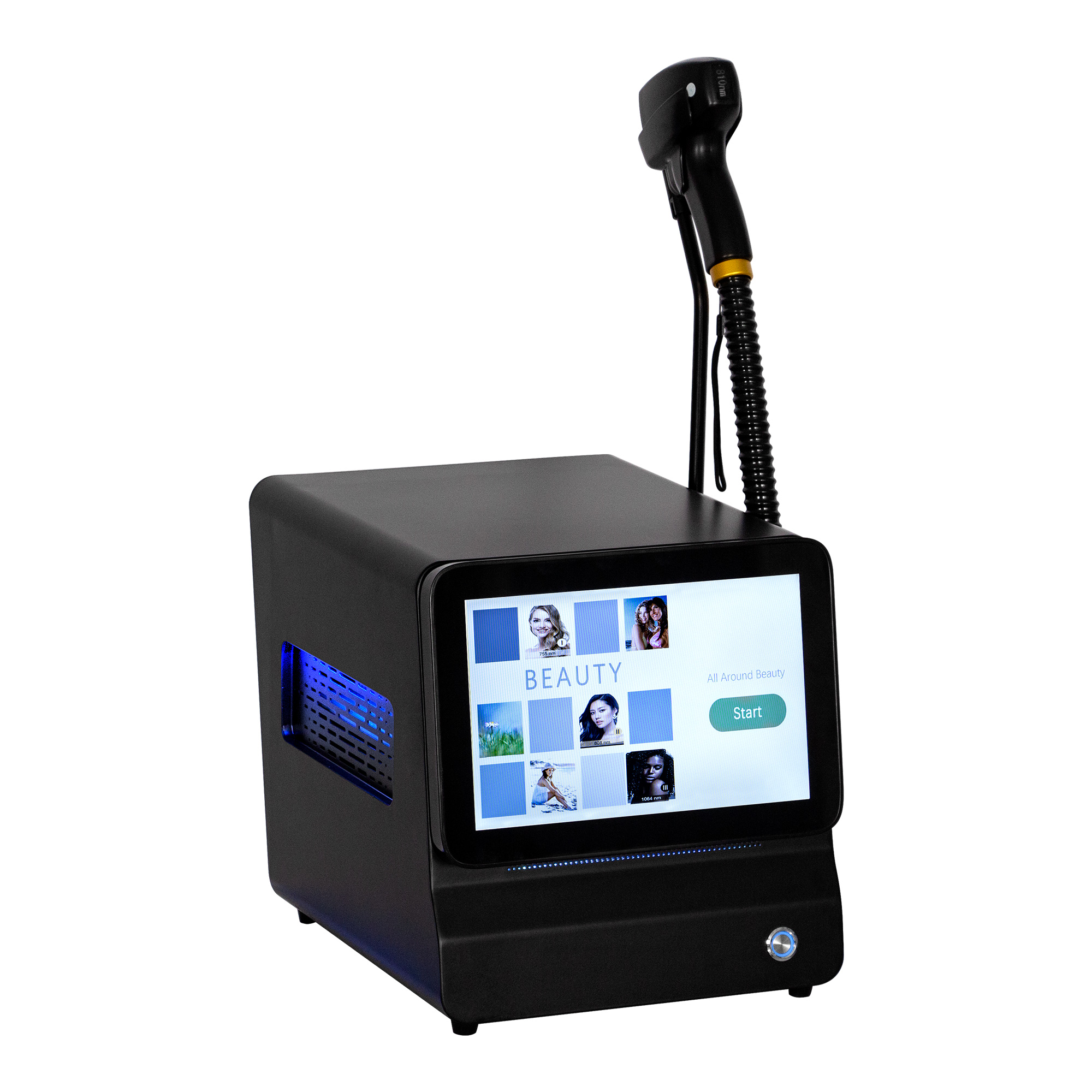 2025 NEW 808nm Alexandrite Device 3 waves Permanent CE Professional Diode Ice Titanium Laser Body Hair Removal Machine