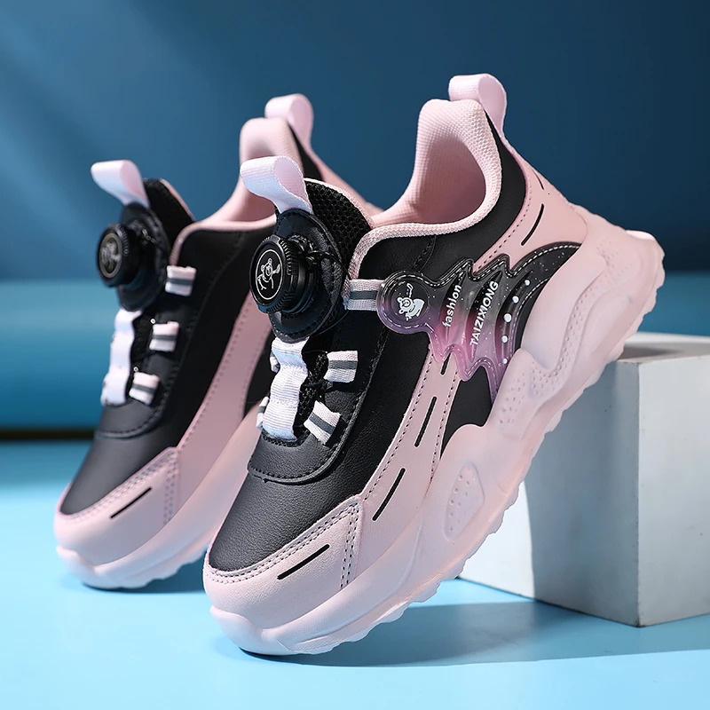 Children Sneaker Boys Casual Shoes Leather Student Walking Kids Nonslip Lightweight Girls Sports Running Tennis Footwear 251128 XJ260303