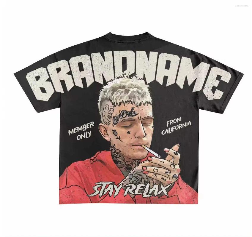 Men's T Shirts Selling Street Sports Wind Speed Dry Short Sleeved Anime Avatar Cute Printed T-shirt Niche Design 3D Printing