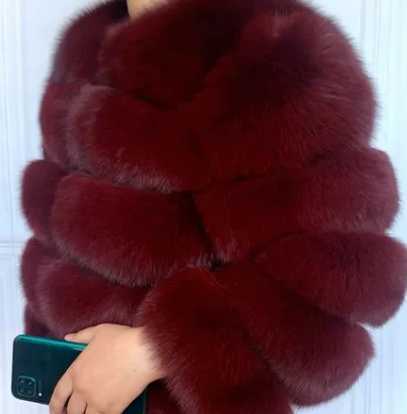 2025 European Fur Coat - Winter Clothing - Thick and Warm Long-Sleeved Short-Sleeved Fur Coat H251024