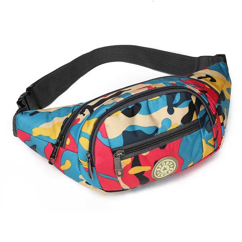 Camouflage Waistbag for Women Men Unisex Waist Bag Female Cute Banana Bag Ladies Small Adjustable Cool Colorful Shoulder BagT251128