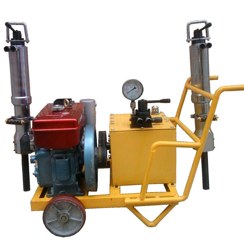 Construction Concrete Hydraulic Stone Cracking Machine Wedge Splitting Rock