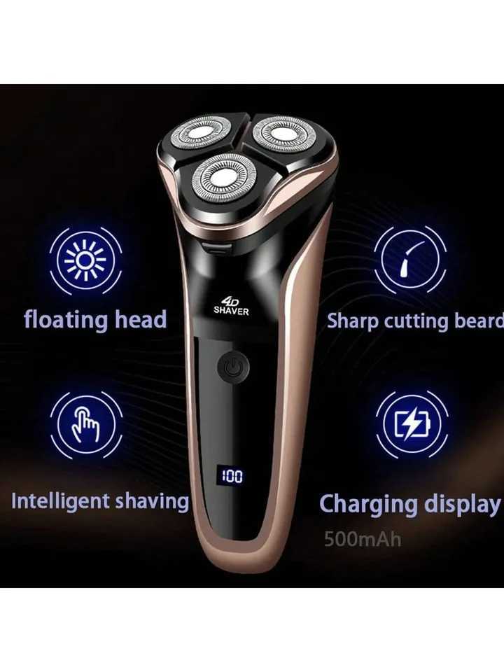2026 Mens Electric Shaver With LED Power Display/Washable Head Floating Head Home Portable Travel Shaver Rechargeable C251128