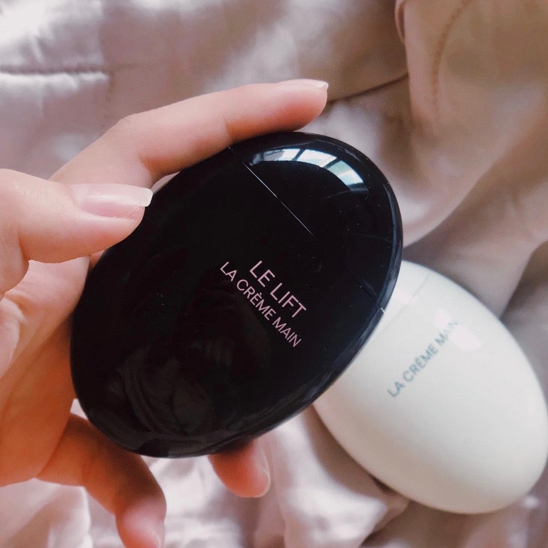 Crème de main de la marque célèbre le lift La creme principal d'oeuf noir blanc œuf de mains crème crème cutanée cage Premierlash qualité supérie