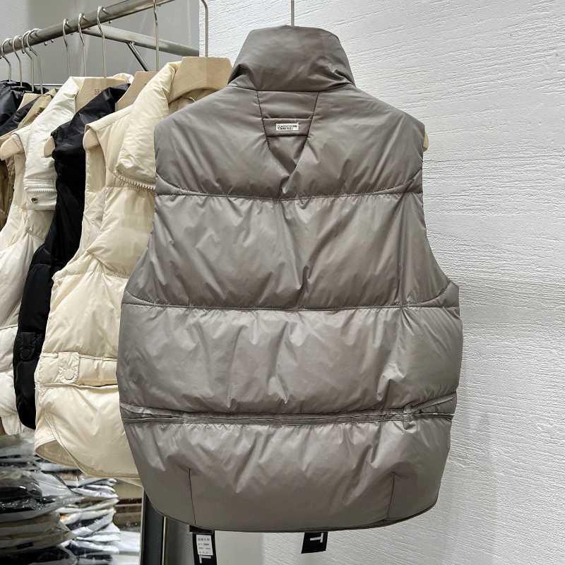 Winter Women Padded Coat Vest Zipper Thicken Warm Jacket Autumn Winter Casual Cotton Down Vests Zipper Puffer Jackets WaistcoatT251128