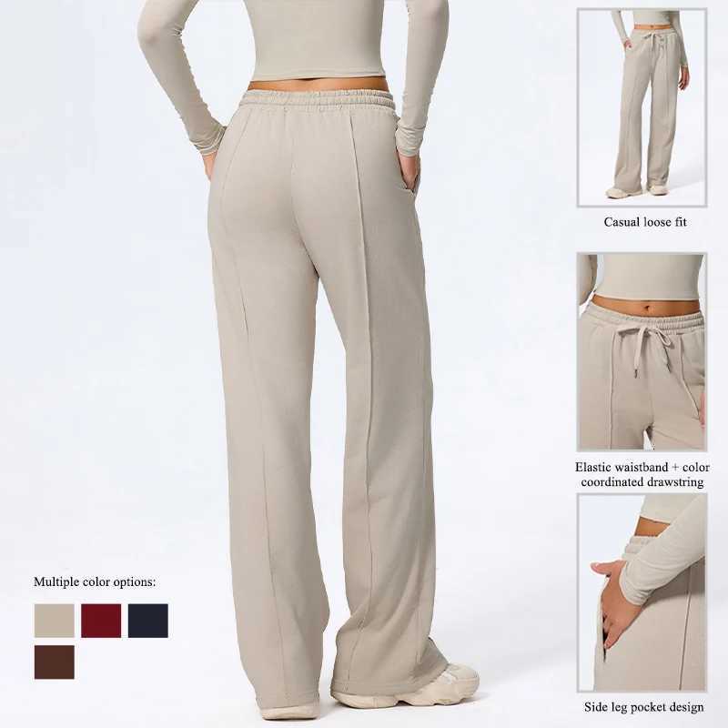 Winter Warm Fall Women Yoga Long Pants Gym Workout BaggySweatpants Female High Waist Tracksuit Bottoms Woman Drawstring Joggers H251128