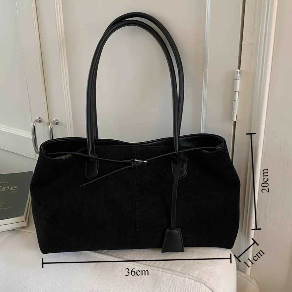 New Winter Underarm Bag Retro Pu Leather Shoulder Bags for Women Luxury Designer Ladies Large HandBags Top-handle Bag Sac A Main K251128