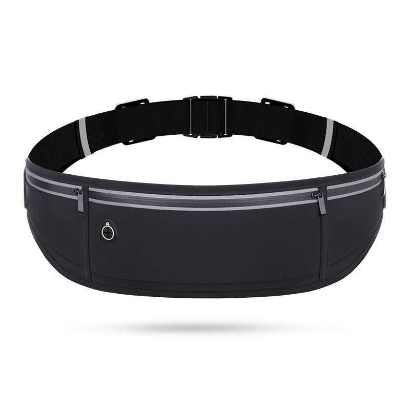 Sports Fanny Pack Women Running Belt Waist Bag Men Waterproof Gym Phone Pouch Banana Bags Run AccessoriesT251128