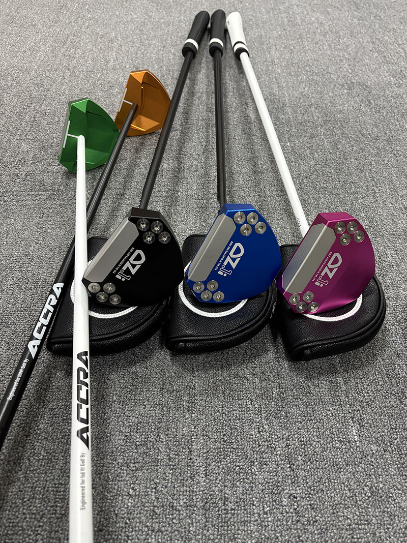 Golf putter O-Z-1 Lie Angle Balance Zero Torque Golf Putter Black/Blue/Red/Pink colors 33 34 35 36 Inch with Head Cover Golf Club