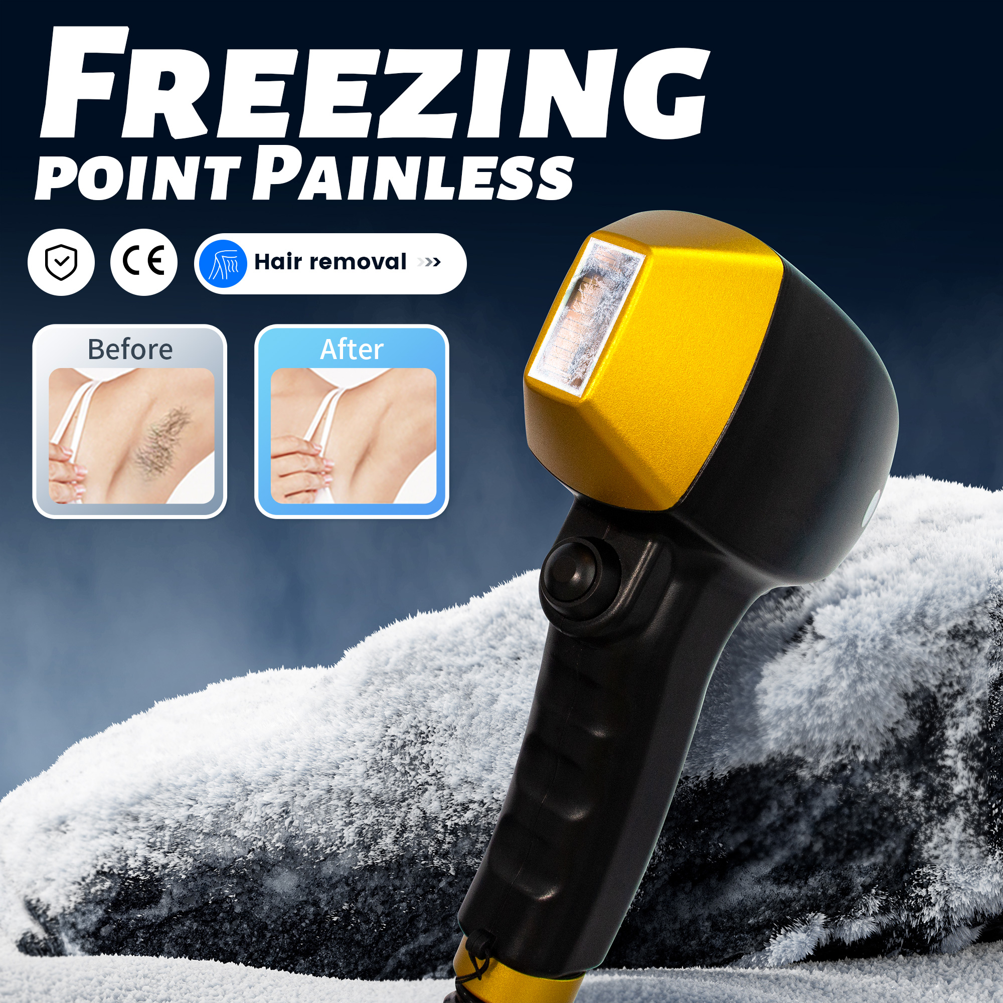 High Power Diode Laser Hair Removal Device 3 Wavelength Ice Cooling System Painless Permanent Hair Reduction Machine For Spa Clinic Salon