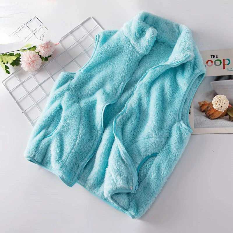 Fleece Vest Tank Tops Women Autumn Winter Zipper Sweatshirt Sleeveless Jacket Cardigan Warm Streetwear Waistcoats Cute NewT251128