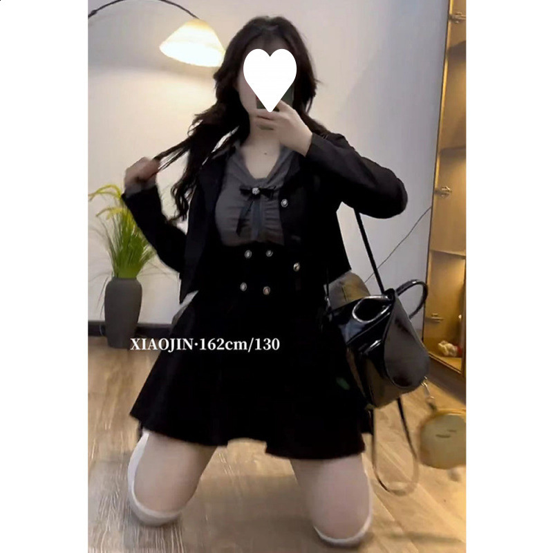 Plus Size Womens High Waisted Solid Colour Peplum Casual Suspender Skirt Elegant Casual Pure Colour Y2K Skirt 250325