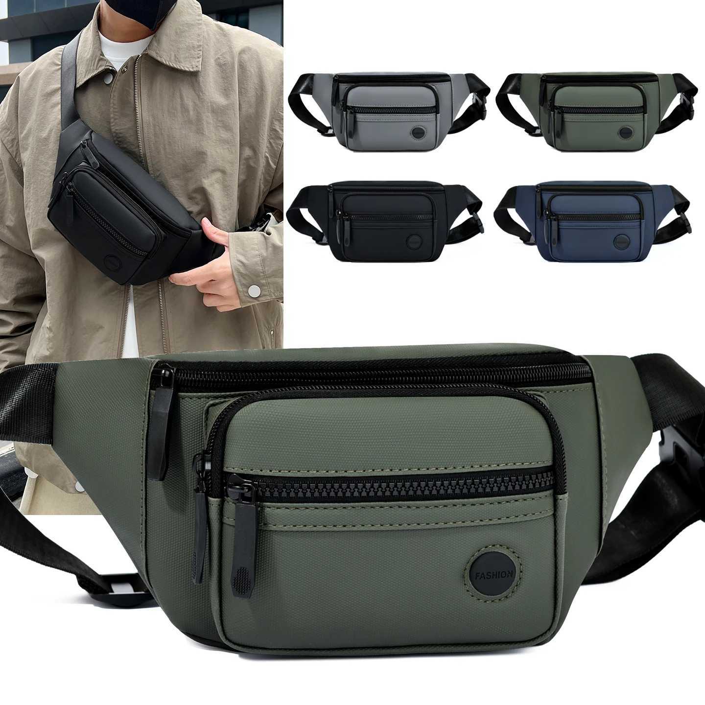 Unisex Waterproof Waist Bag Pack Male Belt Pouch Ladies Phone Work Purse - Travel Gear for Men and WomenT251128