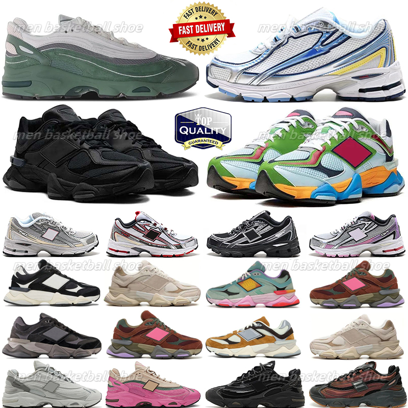 2025 Top quality Designer Platform Men women Running Shoes Prism Purple White green Sea Salt triple black Grey Sports Sneakers Jogging Walking Shoe Casual shoes 36 45