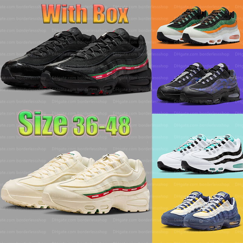 2026 Designer Shoes 95 Black Running 95s Champagne Freddy Krueger Velvet Teal Sneakers men woman women size 48 us14 with box