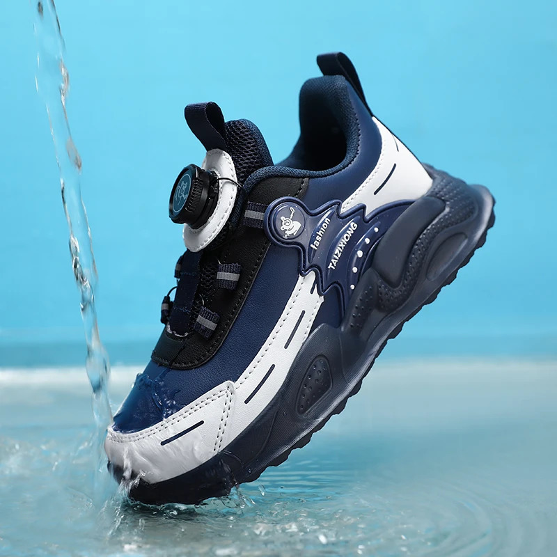 Children Sneaker Boys Casual Shoes Leather Student Walking Kids Nonslip Lightweight Girls Sports Running Tennis Footwear 251128 XJ260303