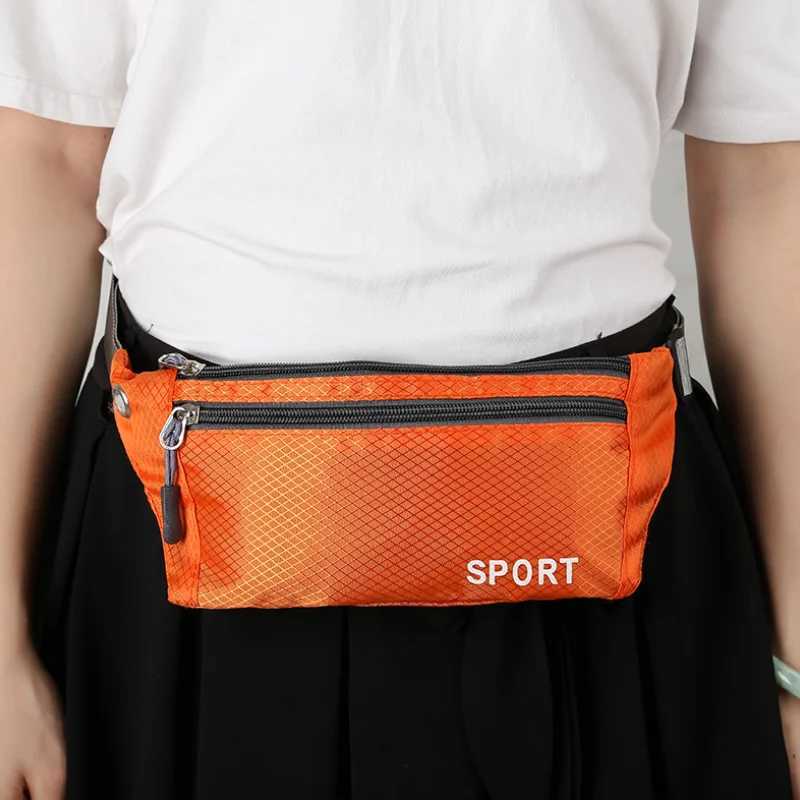 Waist Bag Sports Phone Mens Belt Bag Ultra-Thin Waterproof Mini Fanny Pack New Hot Women Run Light Waist PouchT251128